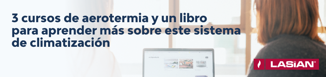3 cursos de aerotermia y un libro para aprender más sobre este sistema de climatización